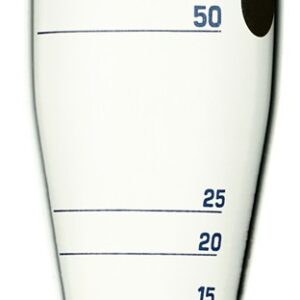 Fiola centrifuga cilindrica 6 inch conform ASTM D91,D 96 ,sticla borosilicat 3.3 ,capacitate 100 ml