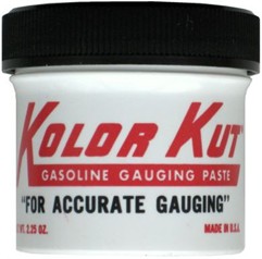Pasta de produs  pentru determinare nivel  produse petroliere in rezervoare ,cisterne ,KOLOR KUT, cutie 2,25 oz